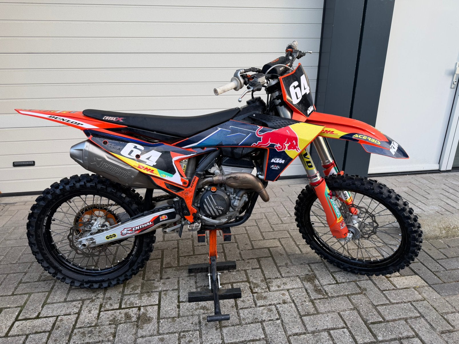 KTM 250 SX-F 2023 Akrapovič, Particulier, Crossmotor