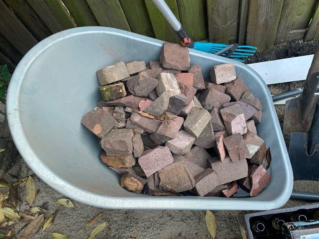 Stenen, Ophalen, Gebruikt, Beton, Klinkers