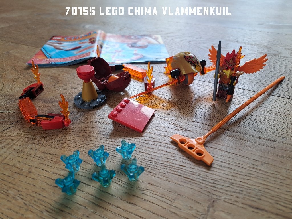 Lego Chima Vlammenkuil (70155), Ophalen, Lego, Zo goed als nieuw, Compleet
