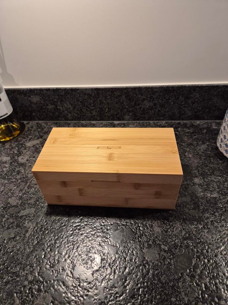 PUKKA theedoos NIEUW, Ophalen of Verzenden, Nieuw, Minder dan 50 cm, Minder dan 50 cm