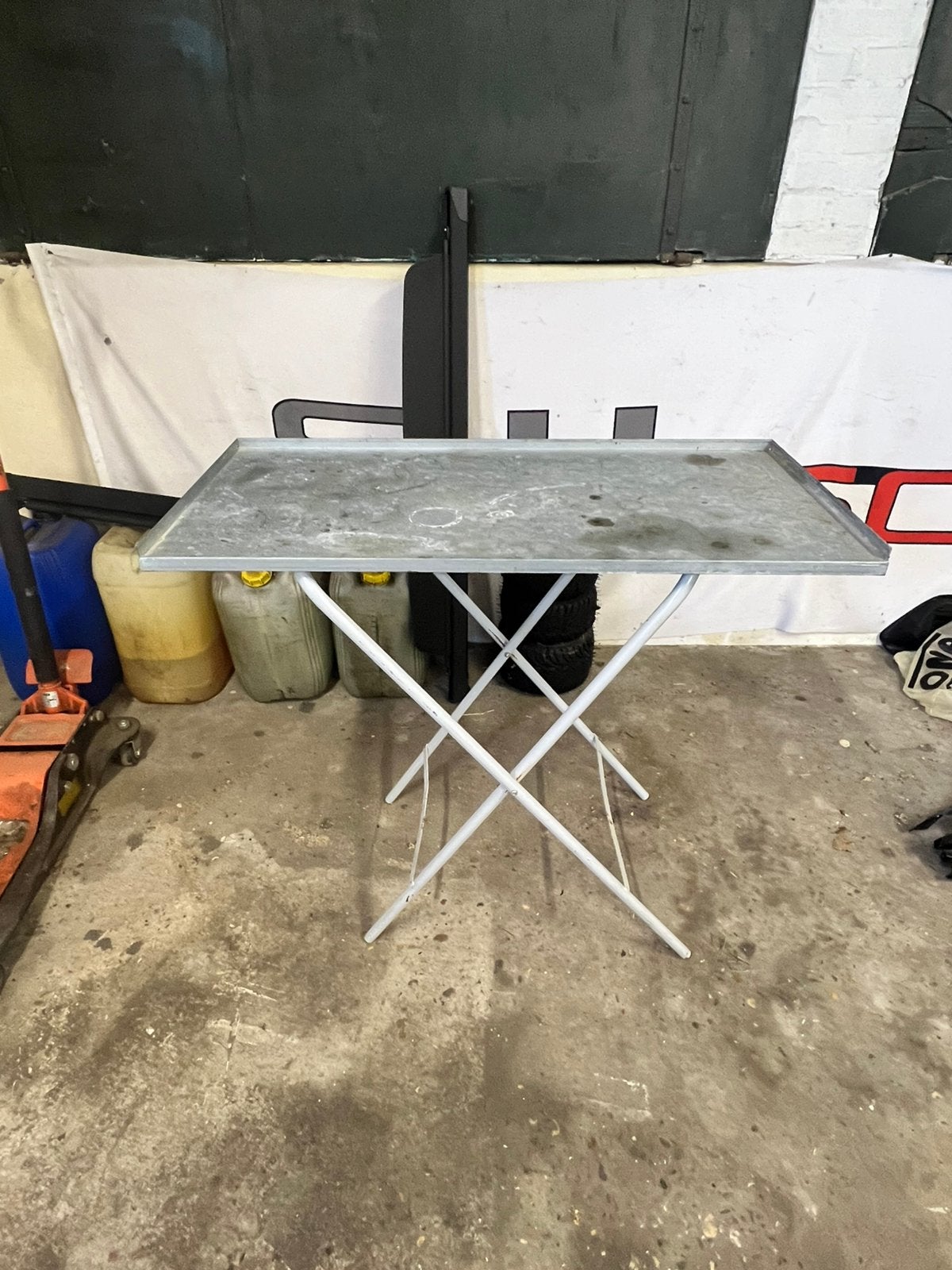 Kart inklapbaar monteurs tafeltje, Sport en Fitness, Karting, Ophalen of Verzenden, Zo goed als nieuw, Overige typen