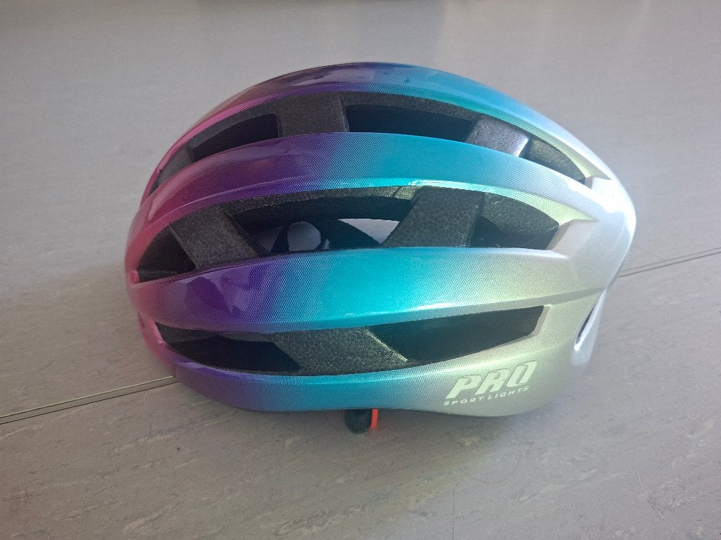 Pro Sport Lights Fietshelm, Fietsen en Brommers, Fietsaccessoires | Fietshelmen, Ophalen, Gebruikt, M, Pro Sport Lights
