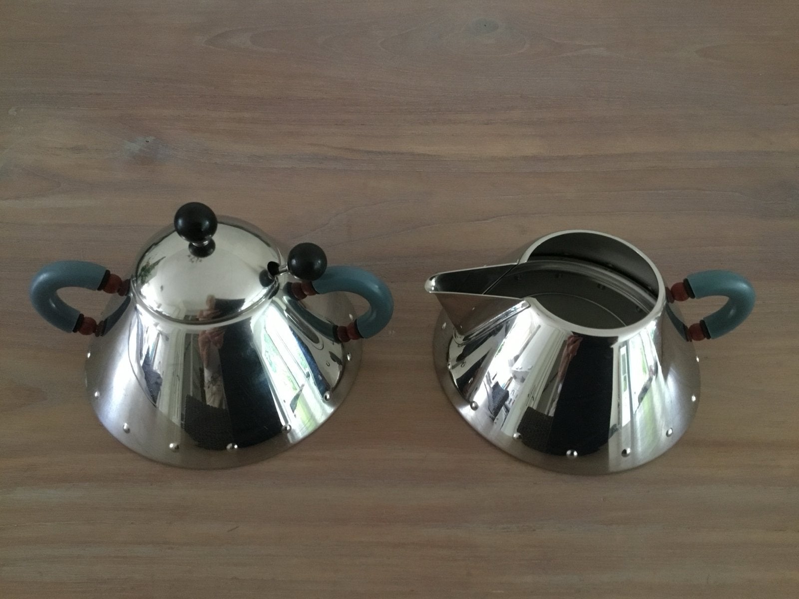 Alessi suikerpot en melkkan, Bomb'e set, Overige merken, Overige typen, Ophalen of Verzenden, Zo goed als nieuw