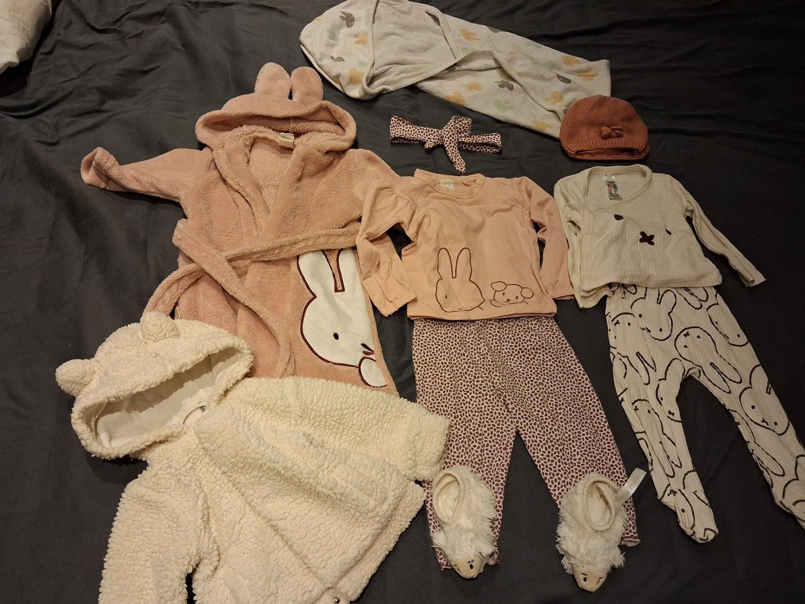 Nijntje Miffy baby kleding setje maat 62/68, Ophalen, Zo goed als nieuw, Nijntje, Happy Horse, Meisje