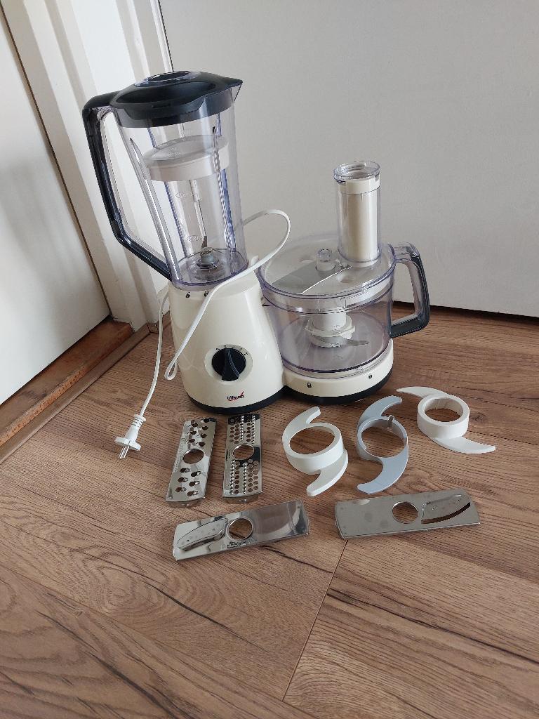 Lidl keukenmachine, model KH700, Witgoed en Apparatuur, Keukenmixers, 1 tot 2 liter, Ophalen, Zo goed als nieuw, 3 snelheden of meer