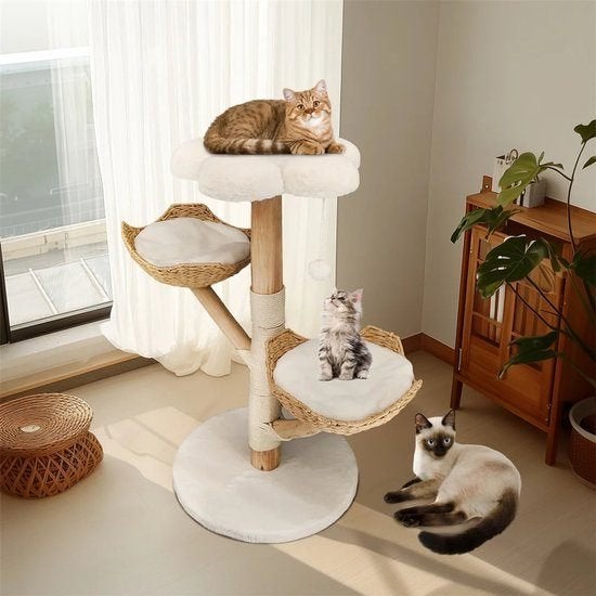 Kattenboom – Krabpaal – Klimboom – Speelcentrum, Corvance B.V., Verzenden, Nieuw, Corvancebol@gmail.com