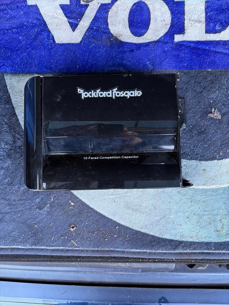 Rockford Fosgate 10 Farad Condensator, Auto diversen, Ophalen of Verzenden, Gebruikt