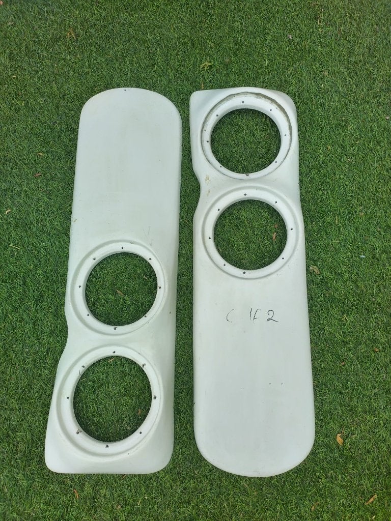 deurbak vervangers Golf 2 tbv speakers 2x Ø16.5cm, Ophalen, Gebruikt, Volkswagen