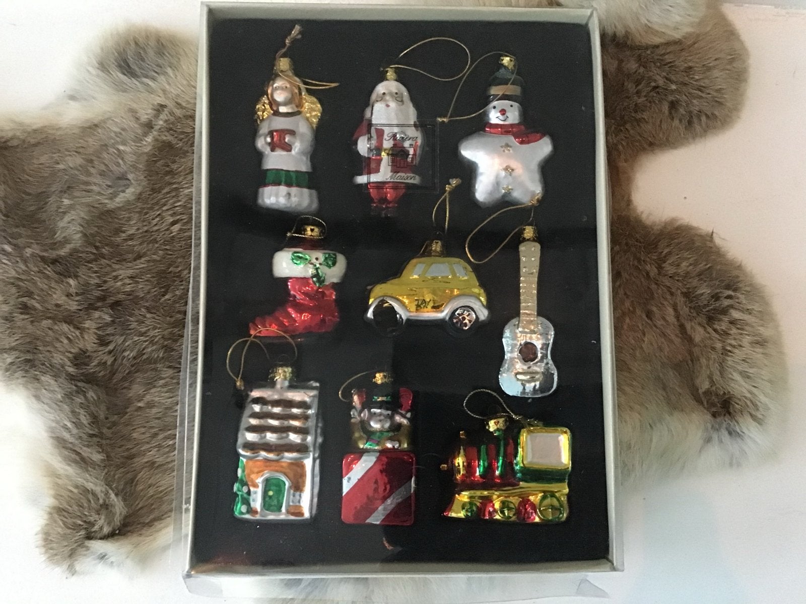 Vintage Kerstballen van glas van Riviera Maison, Diversen, Ophalen of Verzenden
