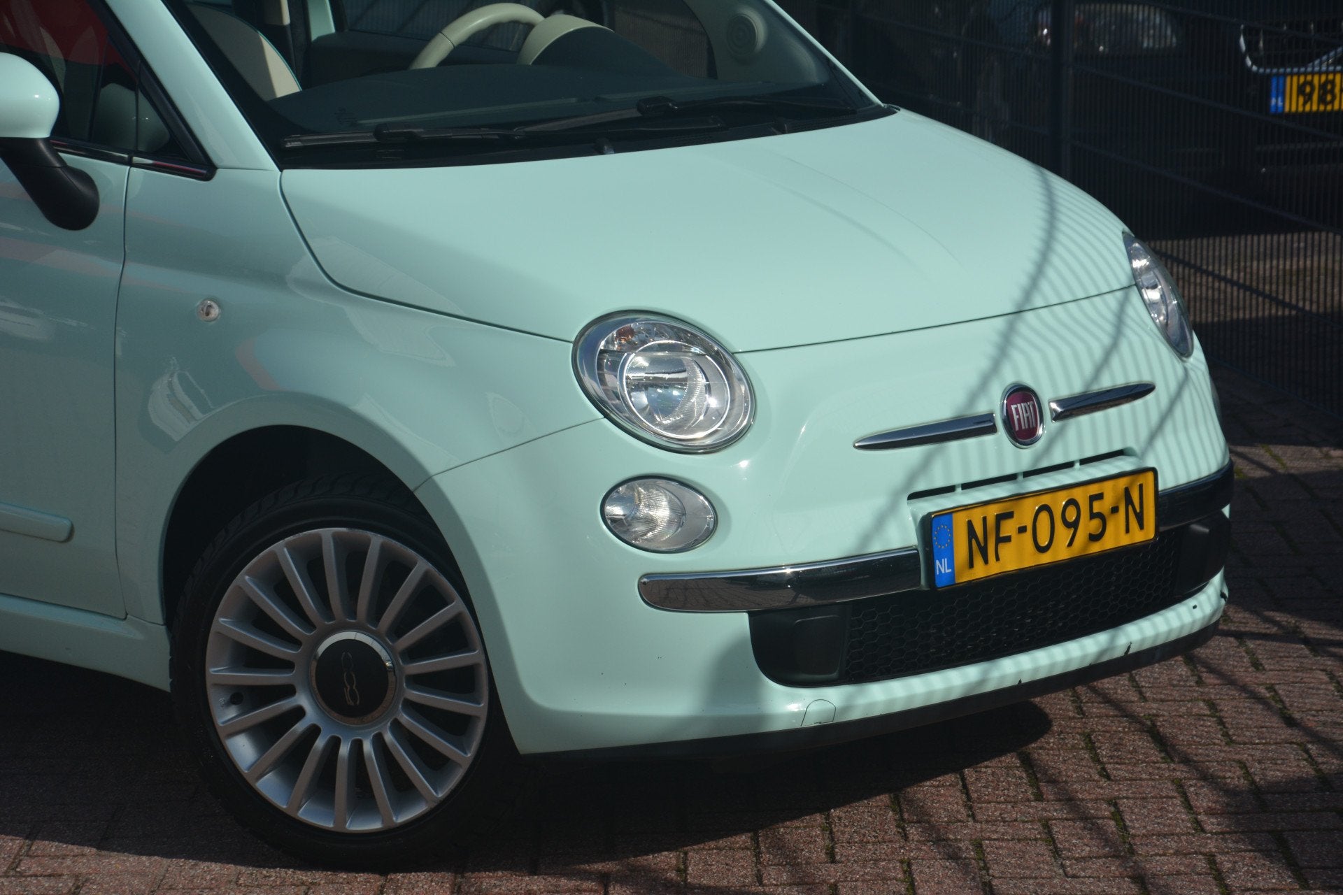 Fiat 500 1.2 Vintage '57 | Airco | Panoramadak | PDC | LMV |, Auto's, Voorwielaandrijving, Gebruikt, 4 cilinders, 840 kg