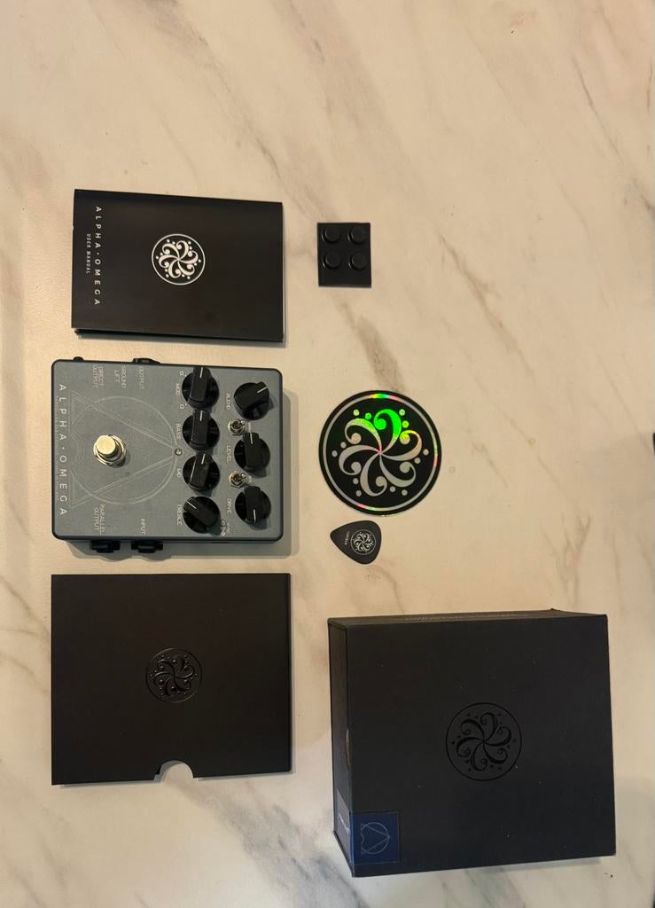 Darkglass Alpha Omega, Muziek en Instrumenten, Effecten, Ophalen of Verzenden, Zo goed als nieuw, Distortion, Overdrive of Fuzz