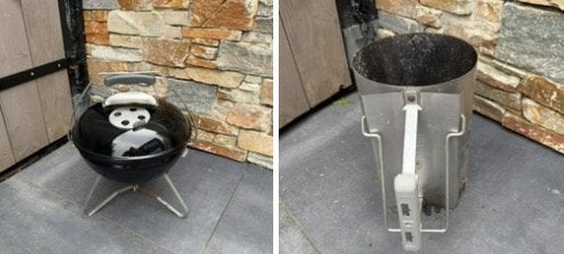 Originele Weber bbq Smockey Joe + kolen snelstarter, Ophalen of Verzenden, Gebruikt