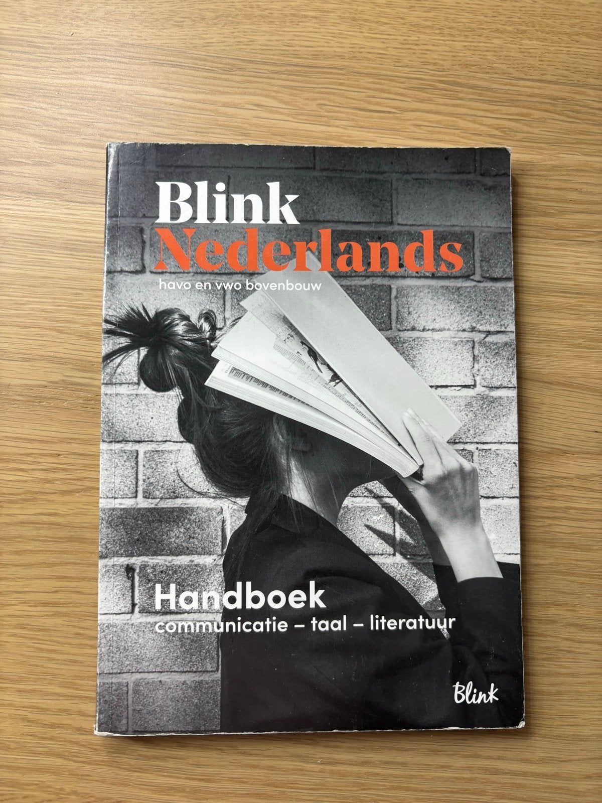 Blink Nederlands Handboek havo en vwo bovenbouw, Ophalen of Verzenden, Alpha, Zo goed als nieuw, Overige niveaus