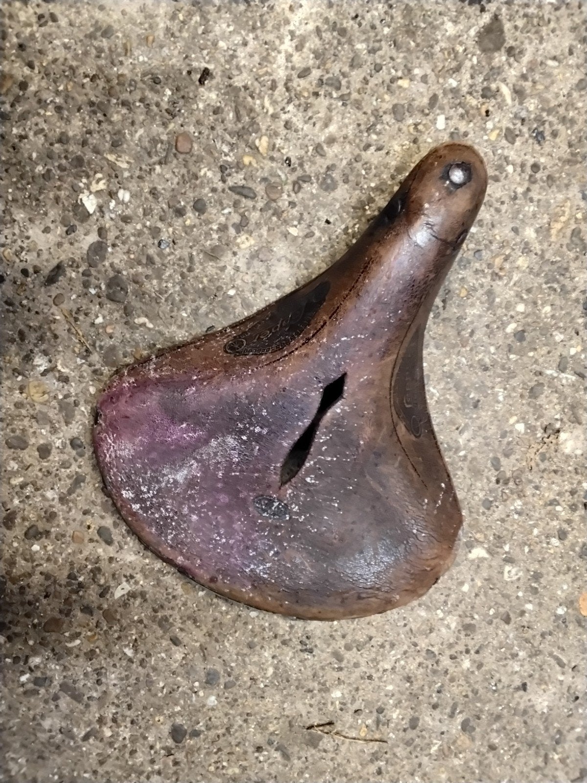 LEREN ZADELDEK LEPPER L90, Ophalen of Verzenden