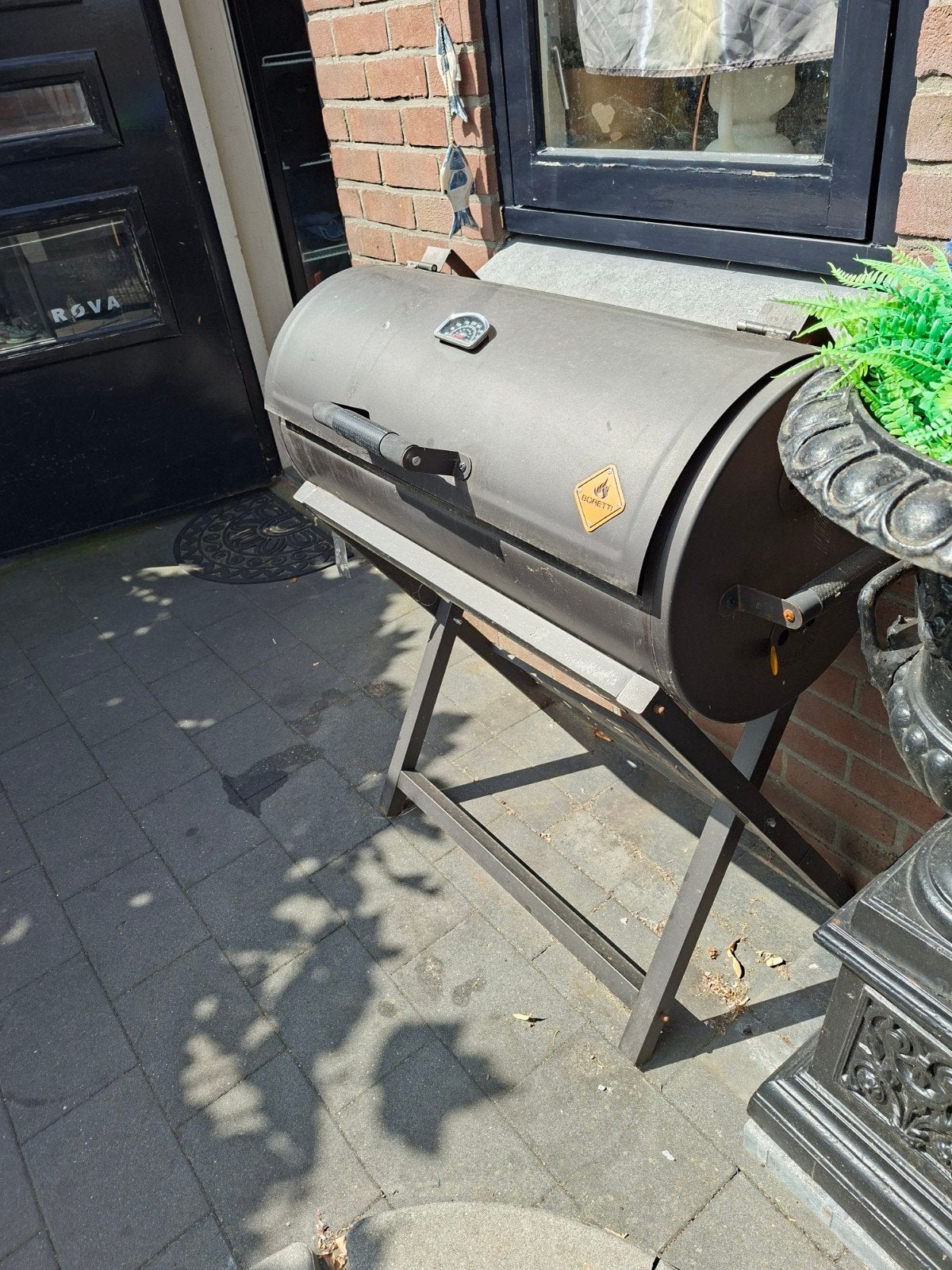 BBQ te koop wegens aanschaf nieuwe Boretti, Ophalen of Verzenden, Gebruikt, Onbekend