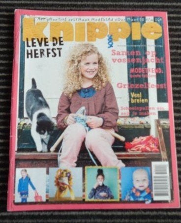 Knippie nr. 4 augustus, september 2013 ook baby maat 50/164, Hobby en Vrije tijd, Kledingpatronen, Verzenden, Zo goed als nieuw