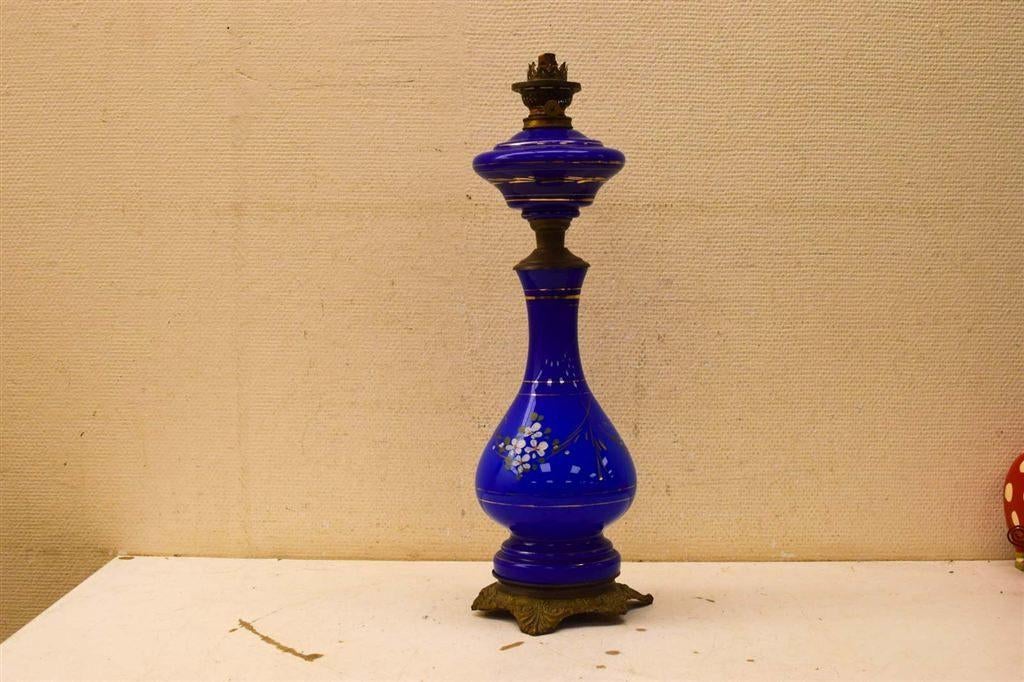 Grote Olielamp 48993, Ophalen of Verzenden, Gebruikt