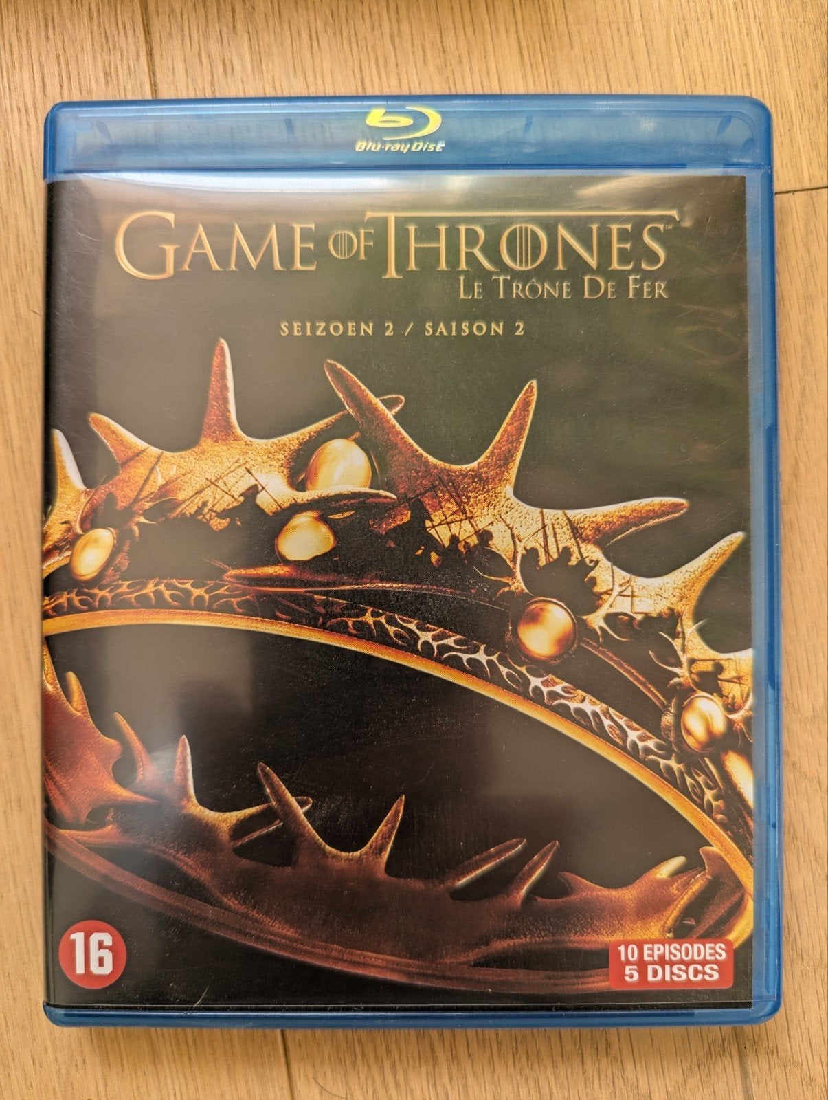 Game of Thrones seizoen 2 Blu Ray, Cd's en Dvd's, Vanaf 16 jaar, Ophalen of Verzenden, Zo goed als nieuw, Blu-ray