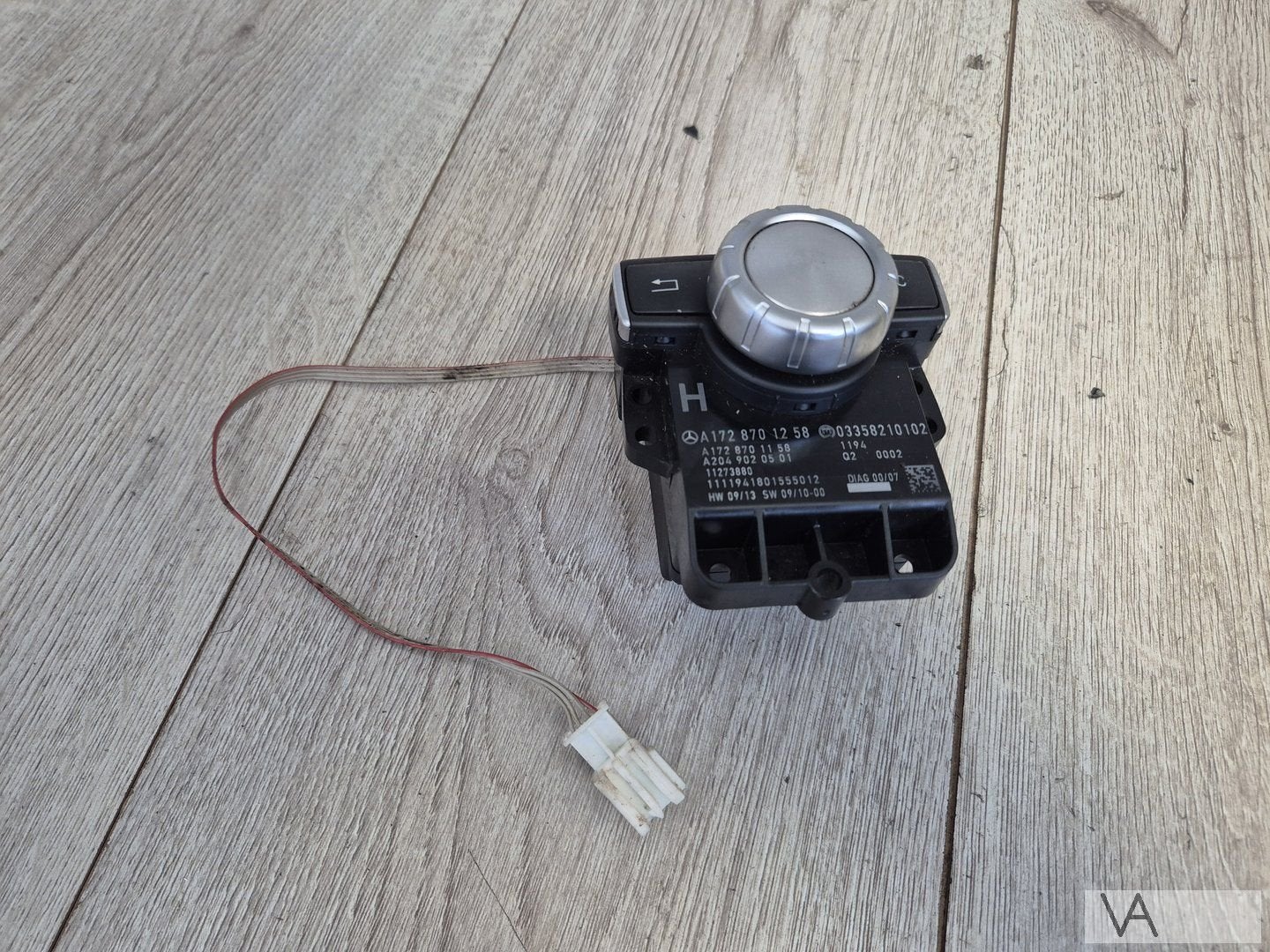 Navigatie controller bediening Mercedes CLS SLK A1728701258, Gebruikt, -, Ophalen of Verzenden, -