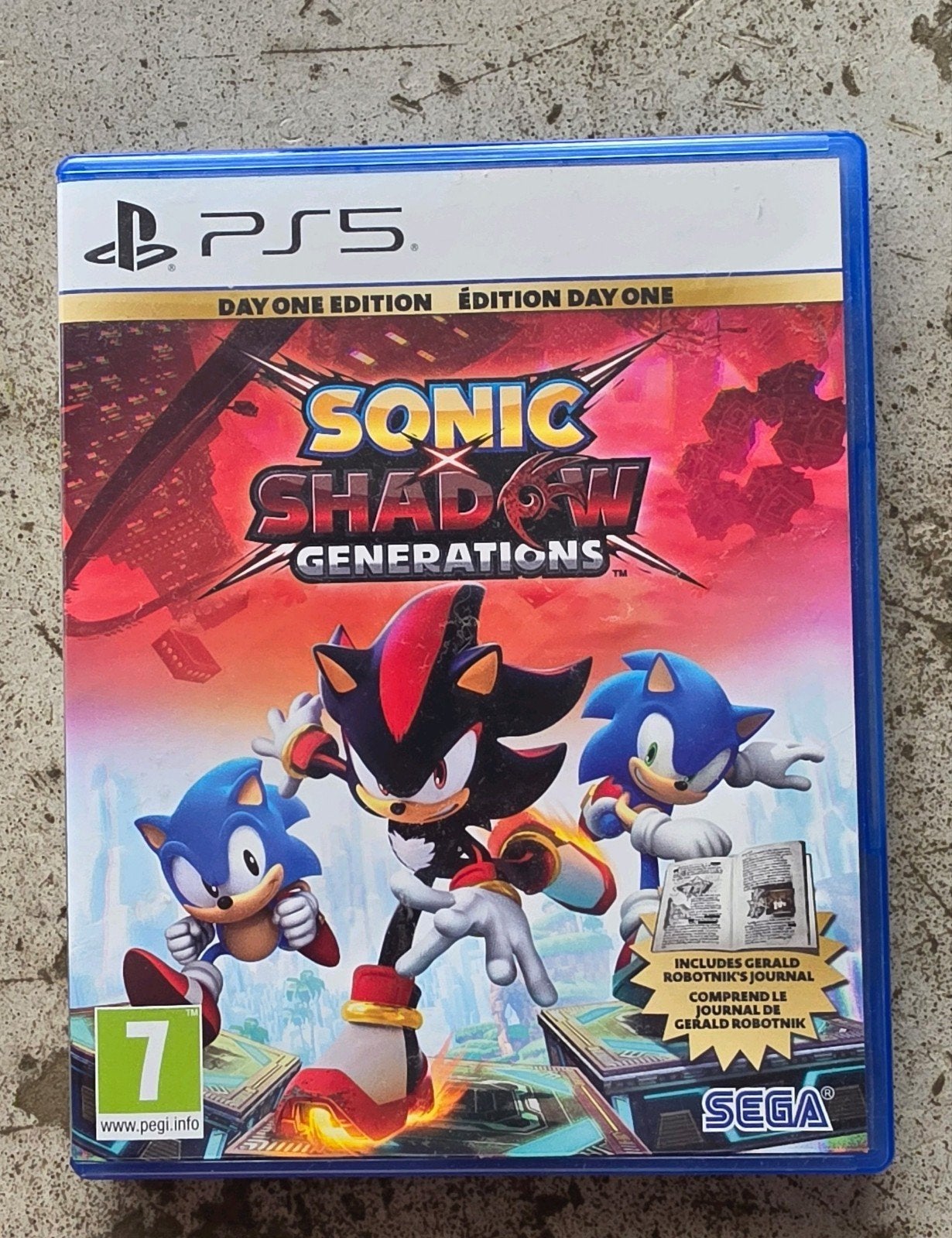 PS5 Sonic X Shadow Generations  - Day One Edition, Online, 1 speler, Ophalen of Verzenden, Zo goed als nieuw