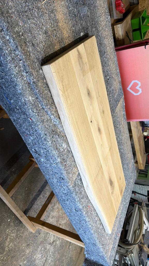 Verschillende eiken wandplanken / bilzen te koop., Eiken, Nieuw, Ophalen of Verzenden, Plank