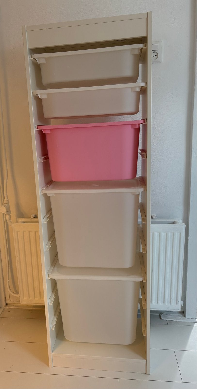 IKEA Trofast opbergkast met bakken, Kinderen en Baby's, Kinderkamer | Commodes en Kasten, Ophalen, Gebruikt, 105 cm of meer, Minder dan 50 cm