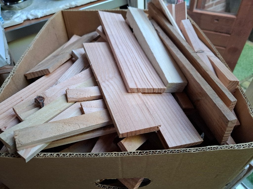 Aanmaakhout, Tuin en Terras, Minder dan 3 m³, Ophalen, Overige houtsoorten, Blokken