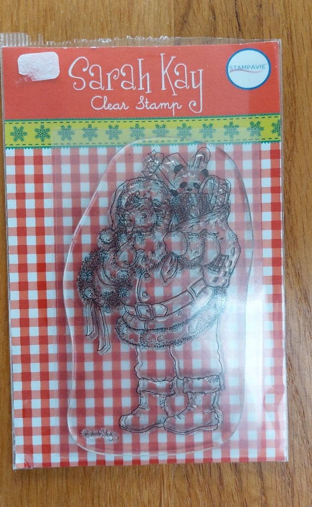 Sarah Kay kerst stempel, Ophalen of Verzenden, Zo goed als nieuw