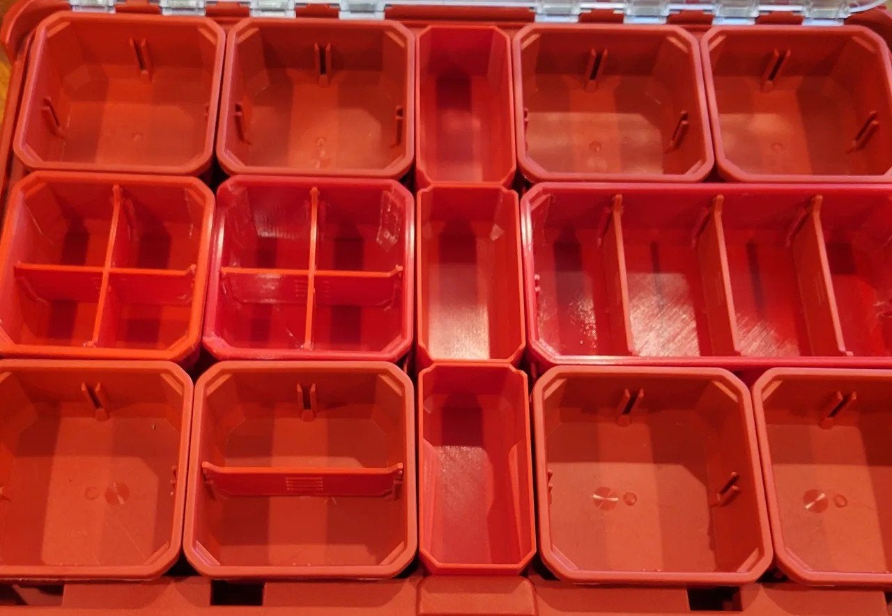 Milwaukee Packout Low Profile Organizer bakjes in 3D geprint, Ophalen of Verzenden