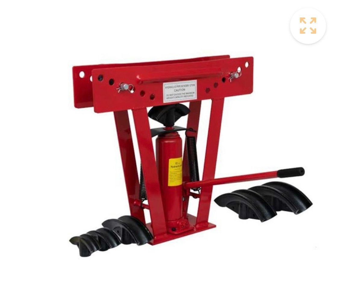 Hydraulische buizen buiger 12 ton 1x gebruikt, Ophalen