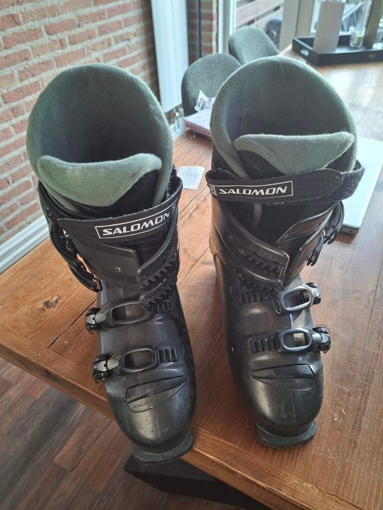 Skischoenen Salomon maat 44 (9.5), Schoenen, Skiën, 180 cm of meer, Gebruikt