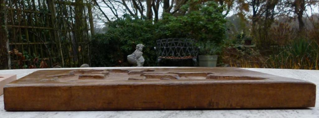Speculaas Plank Verliefd Stel samen op de Brommer, Ophalen of Verzenden