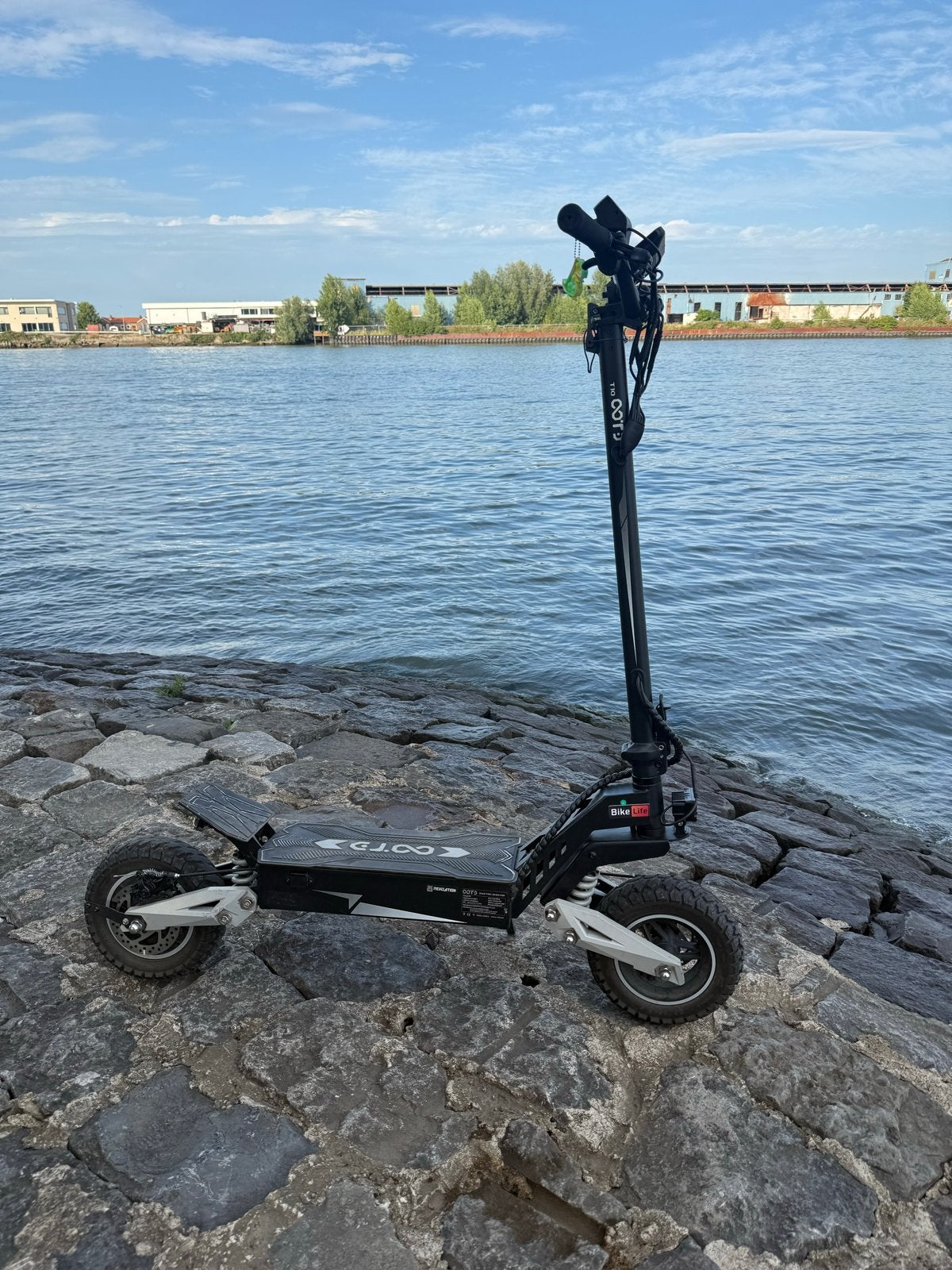 Elektrische step (E-scooter) te ruil voor fatbike, Ophalen, Gebruikt, Elektrische step (E-scooter)