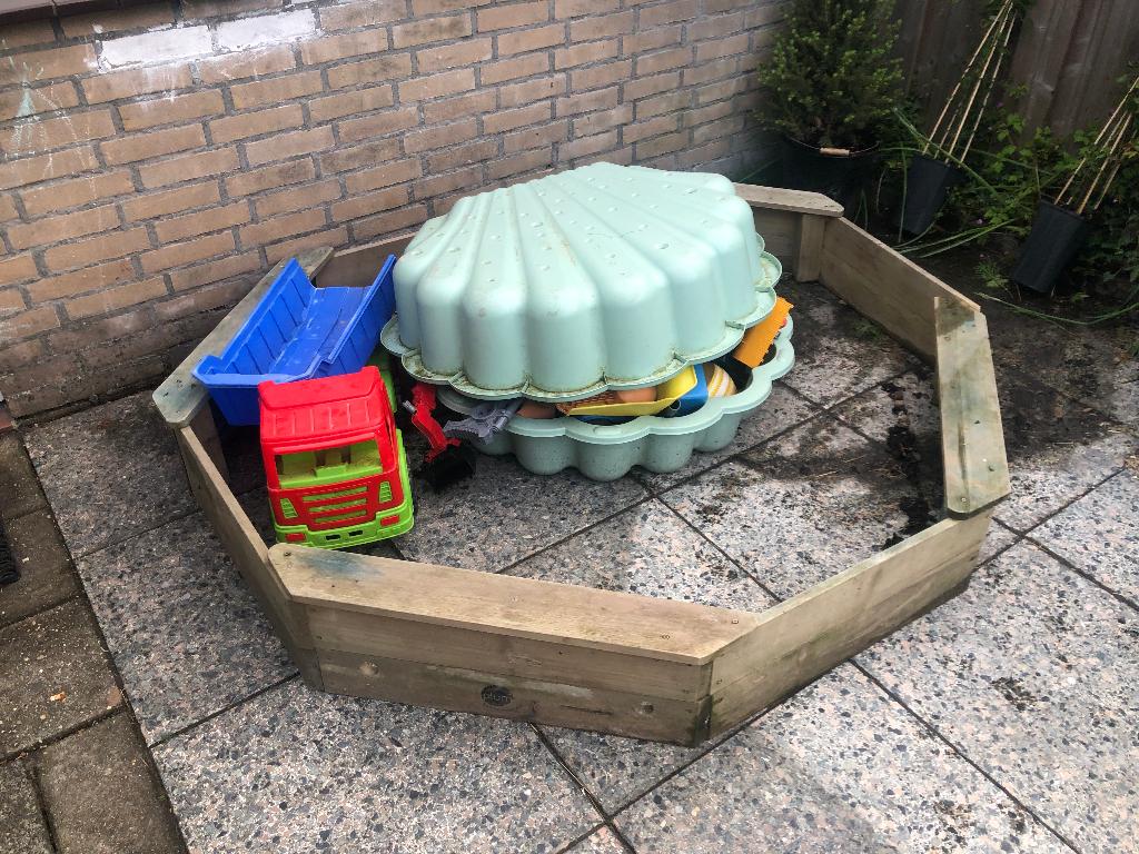 Zandbak, Kinderen en Baby's, Speelgoed | Buiten | Zandbakken, Ophalen, Gebruikt