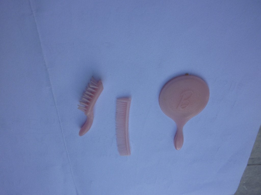 barbie toilletset, Verzamelen, Ophalen of Verzenden, Gebruikt, Accessoires