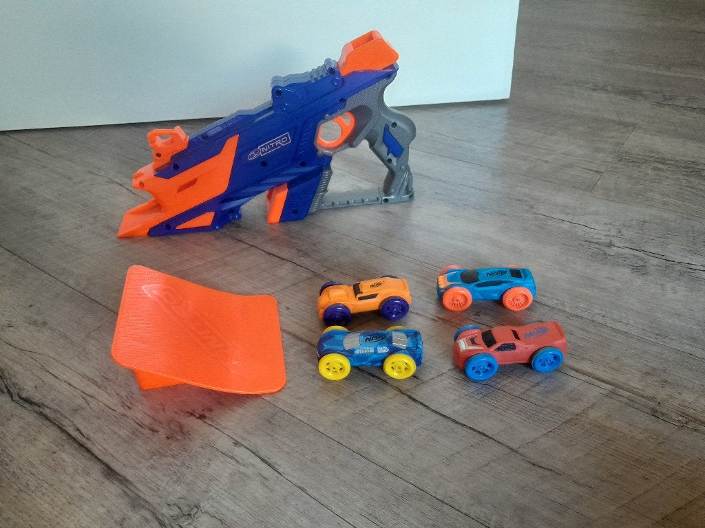 NERF Nitro Longshot Smash blaster, Ophalen of Verzenden, Gebruikt
