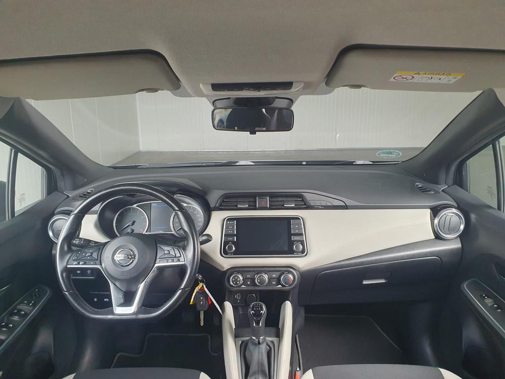 Nissan Micra 1.0 IG-T N-Design NAVI/PDC/AIRCO/CRUISE, Auto's, Nissan, Voorwielaandrijving, Stof, Euro 6, Handgeschakeld