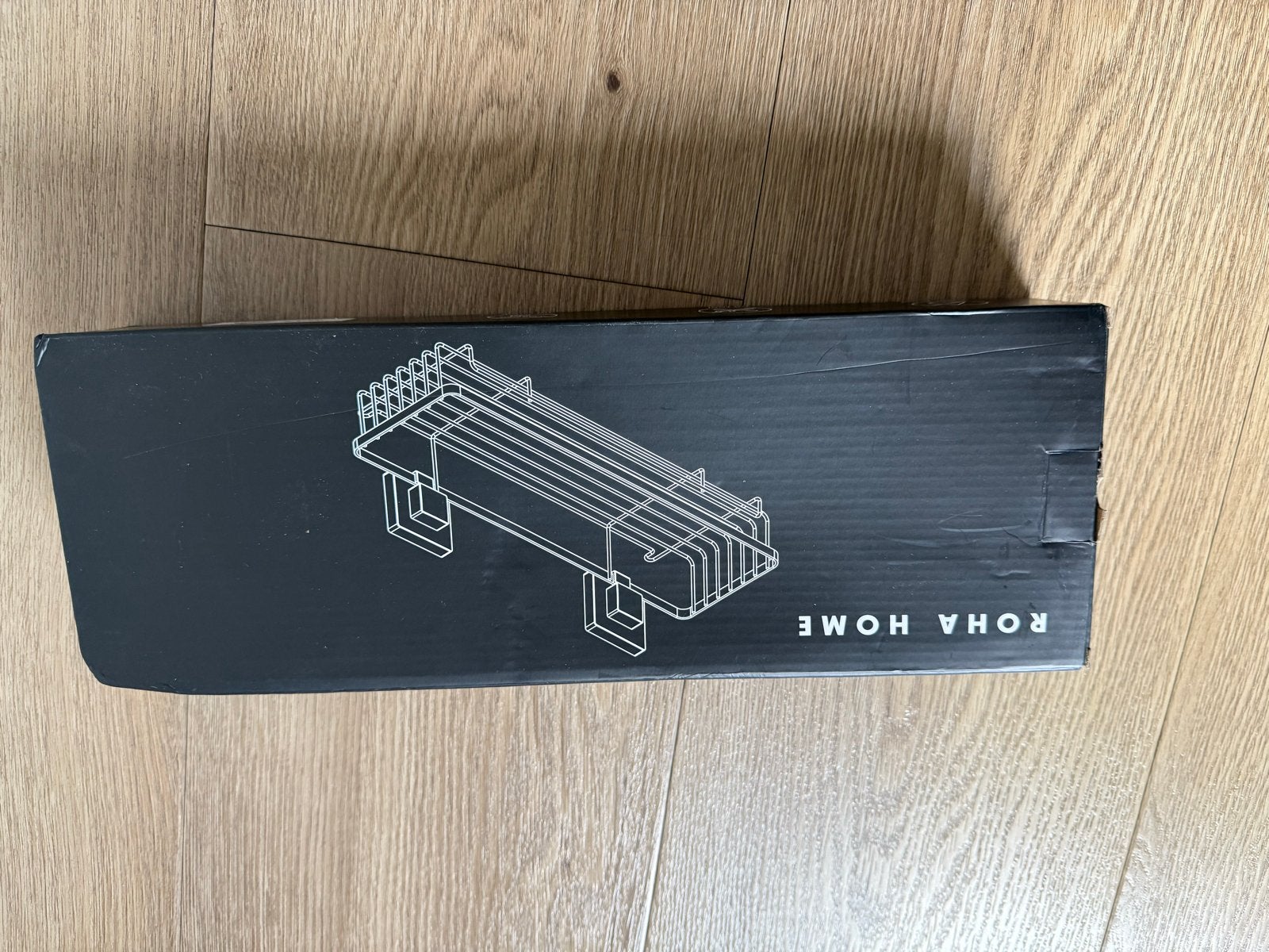ROHA HOME Bordenrek - Nieuw in doos, Bordenrek, Nieuw, Ophalen of Verzenden, Zwart