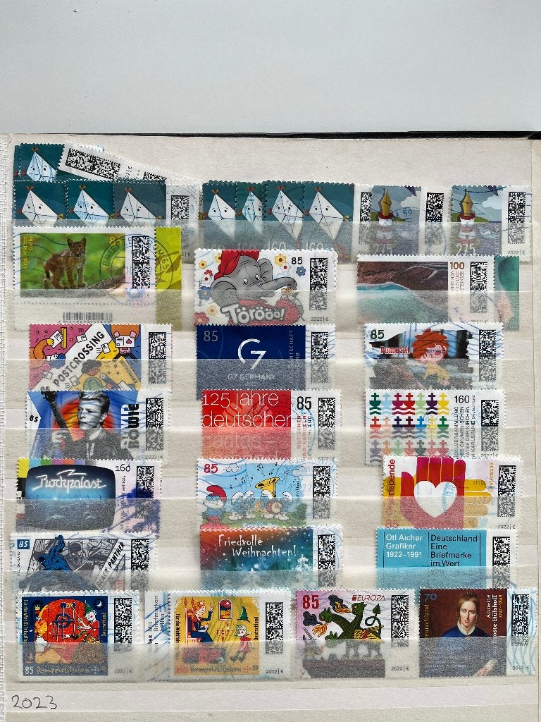 Postzegels Duitsland uit 2022 gestempeld, €13,50, Ophalen of Verzenden, BRD, Gestempeld