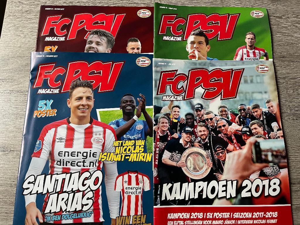 FC PSV Magazine seizoen 2017 - 2018, Ophalen of Verzenden, Zo goed als nieuw, PSV, Boek of Tijdschrift