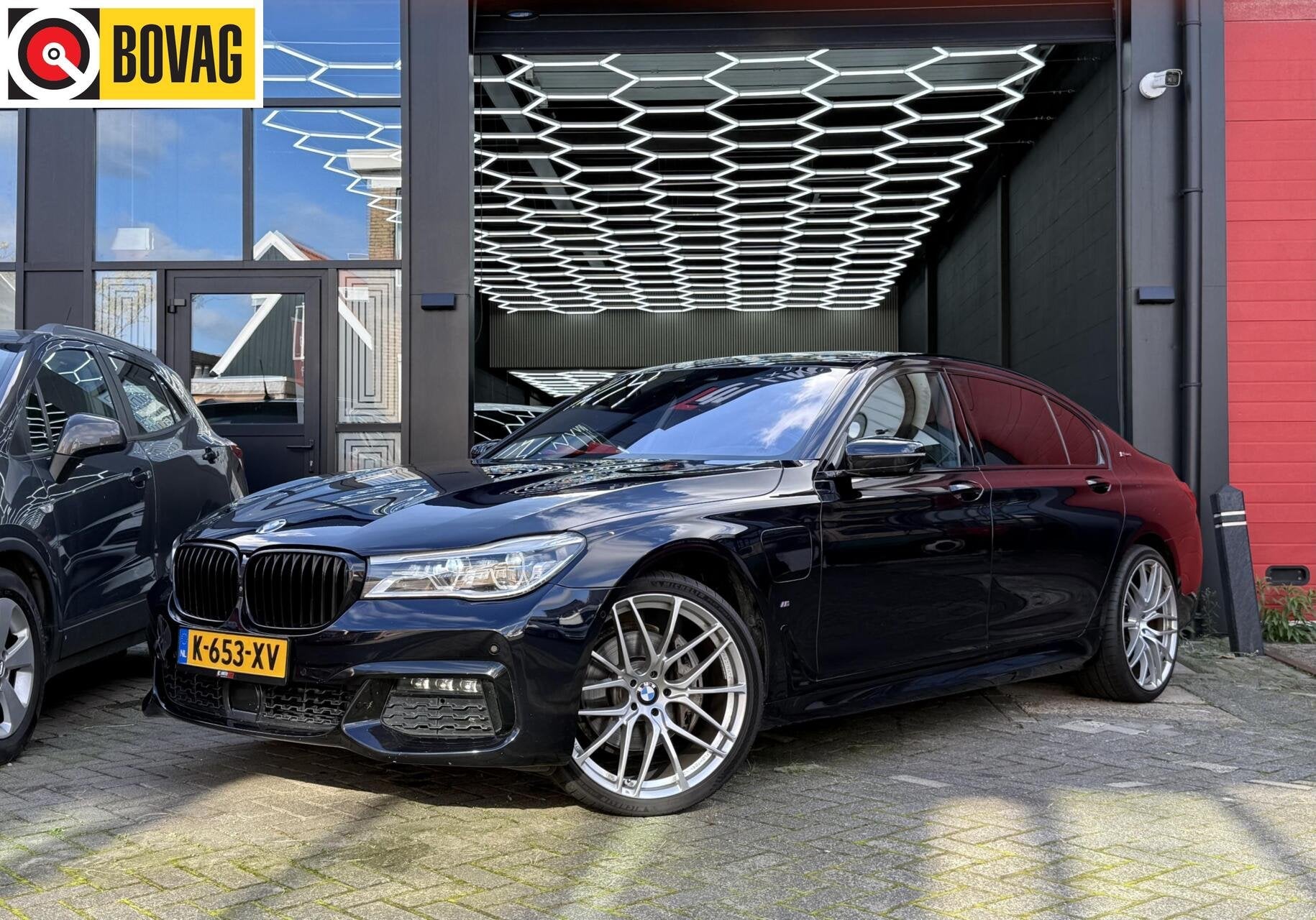 BMW 7-serie 740Le iPerformance M-PAKKET, PANO,MASSAGE,HEADUP, Auto's, Automaat, Achterwielaandrijving, Gebruikt, Euro 6