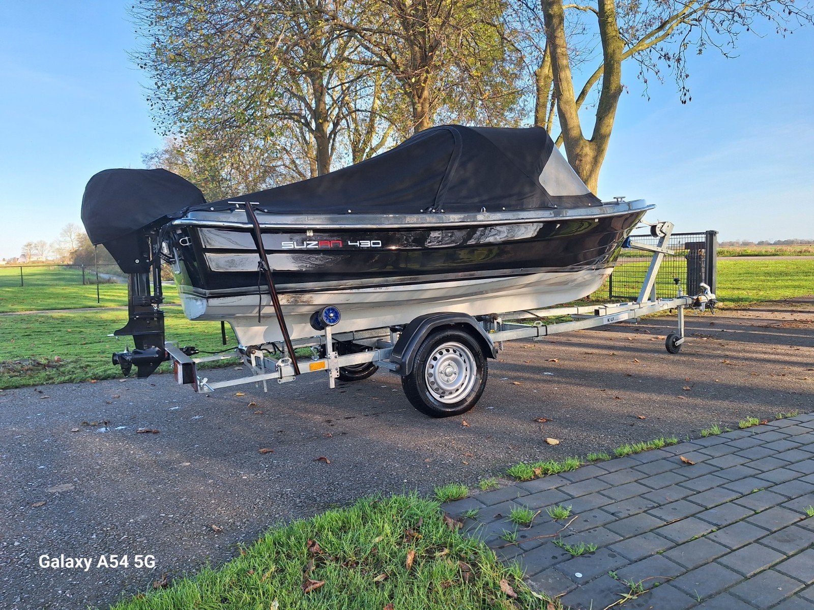 Antaris suzan 430 sloep met trailer kalf suzuki 8pk, Ophalen, 8 pk, Antaris, Rondzit