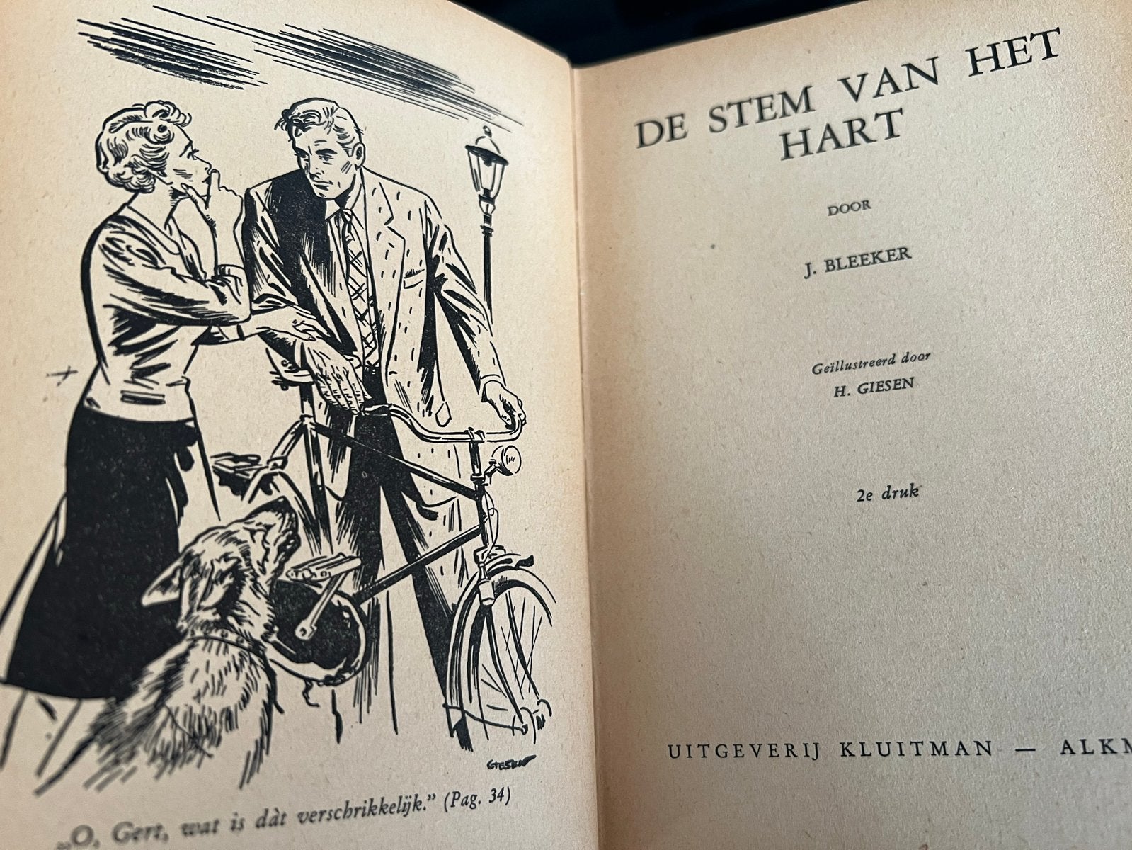 De Stem van het Hart - J. Bleeker (2e druk), Ophalen of Verzenden, Gelezen, Nederland
