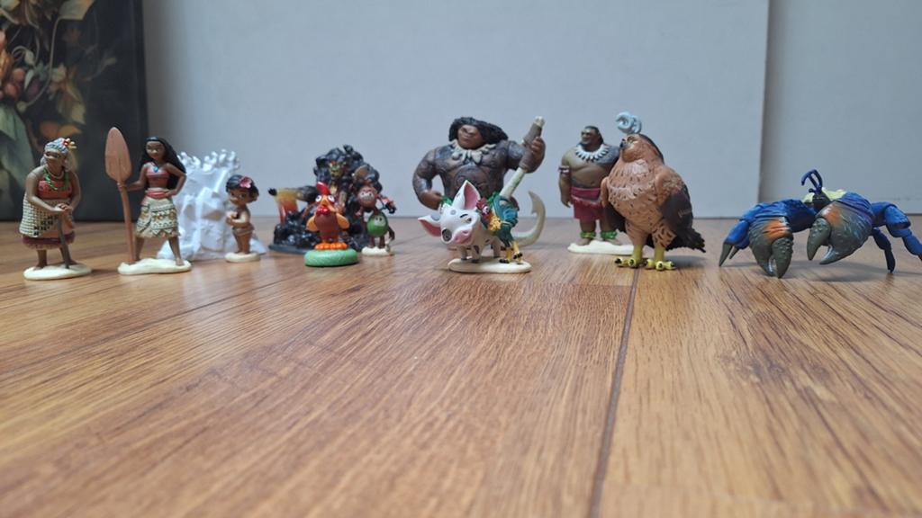Disney Vaiana / Moana speelfiguren set, Ophalen of Verzenden, Gebruikt