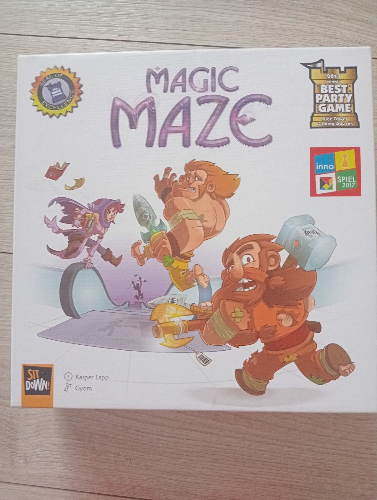 Magic Maze bordspel - Coöperatief en snel!, Vijf spelers of meer, Ophalen of Verzenden, Nieuw, Sit Down!