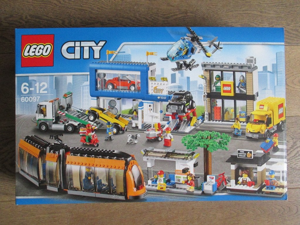 LEGO City * STADSPLEIN / CITY SQUARE * 60097 * Nieuw, Ophalen, Lego, Nieuw, Complete set
