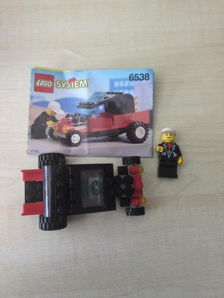 Lego System 6538 - Rode oldtimer (3 beschikbaar), Ophalen of Verzenden