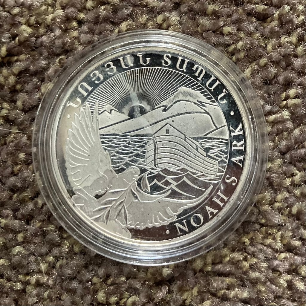 Noah Ark 1 oz zilver 2022, Ophalen of Verzenden, Overige landen, Losse munt, Zilver
