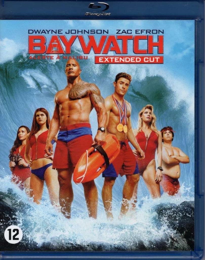 Baywatch (2017, Zac Efron/Dwayne Johnson) -NL uitgave, Engels, Verzenden, Nederlands, Zo goed als nieuw