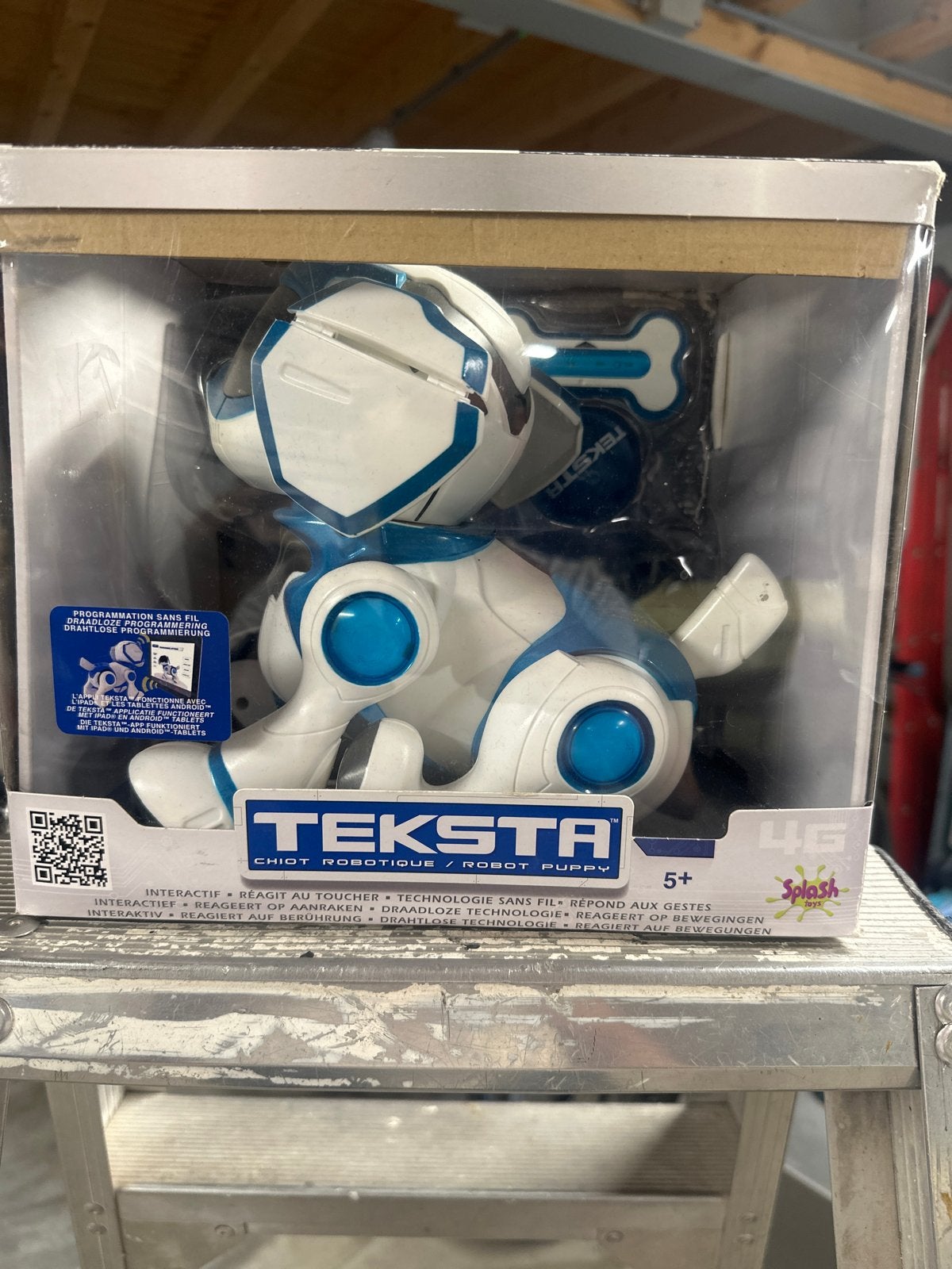 Teksta Robot Puppy - Interactieve Robot Hond, Ophalen of Verzenden, Zo goed als nieuw, Jongen of Meisje